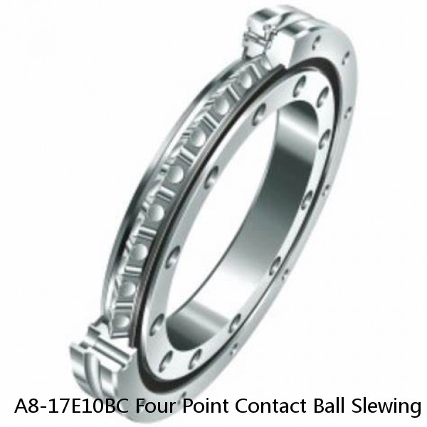 A8-17E10BC Four Point Contact Ball Slewing Bearing With External Gear