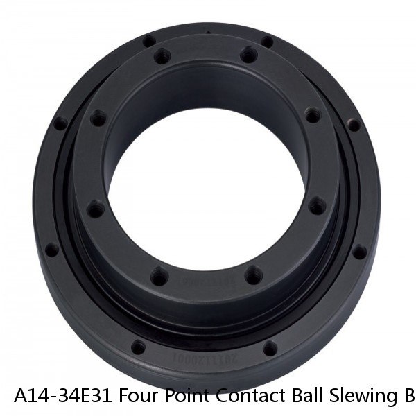 A14-34E31 Four Point Contact Ball Slewing Bearing With External Gear