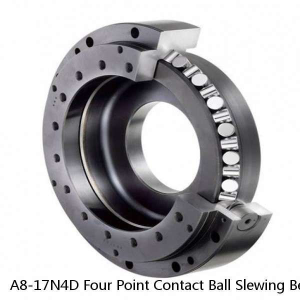 A8-17N4D Four Point Contact Ball Slewing Bearing With Inernal Gear